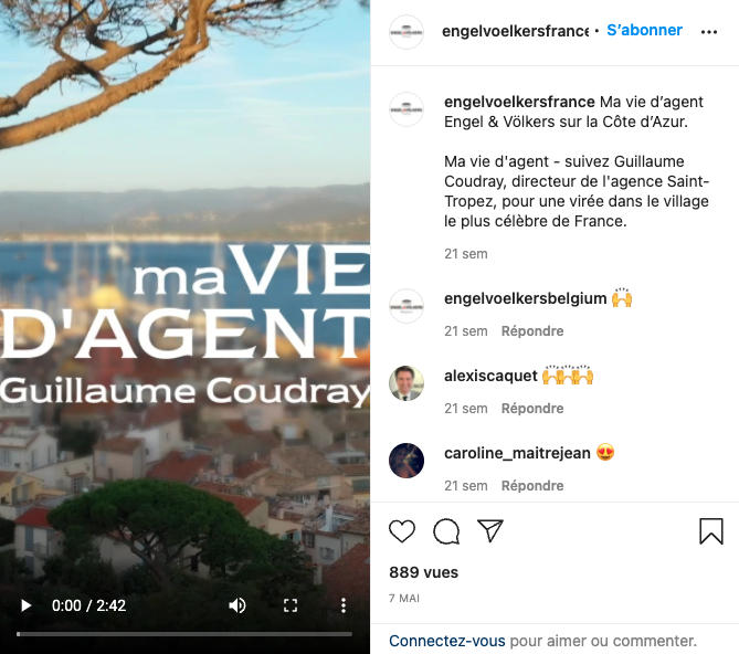 instagram agence immobiliere